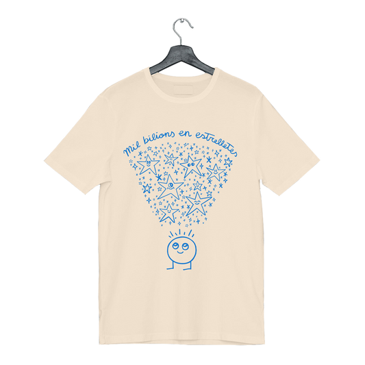 Camiseta Mil bilions en estrelletes Buttercream