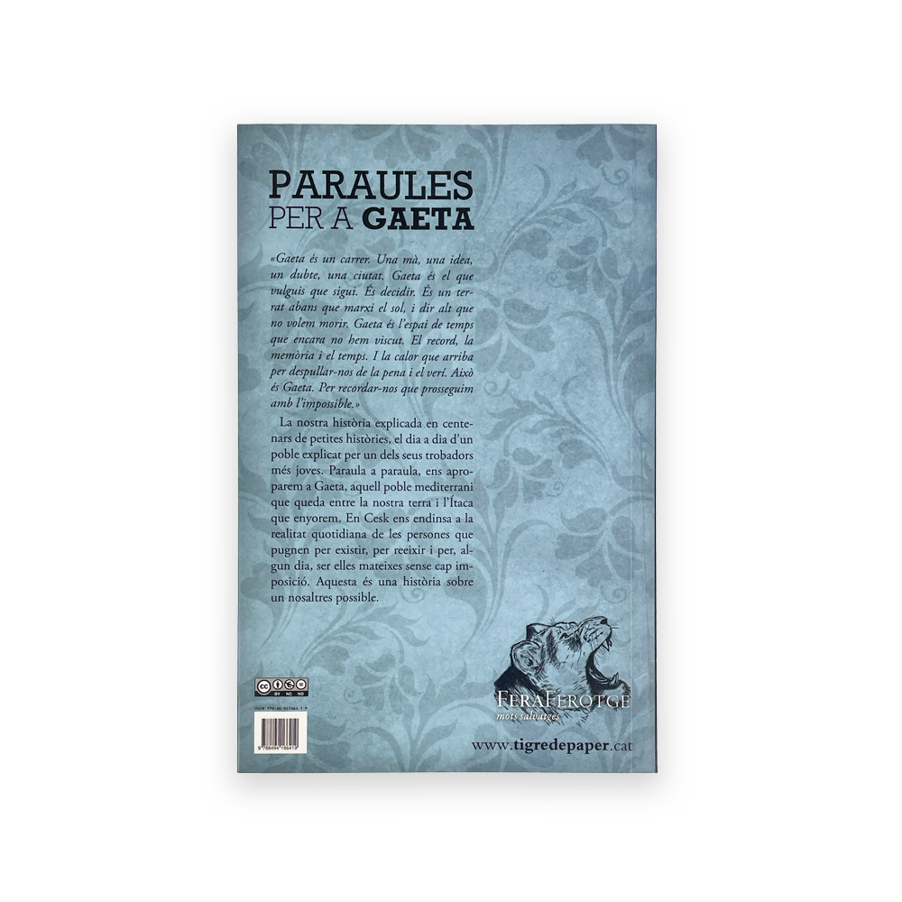 Libro Paraules per a Gaeta