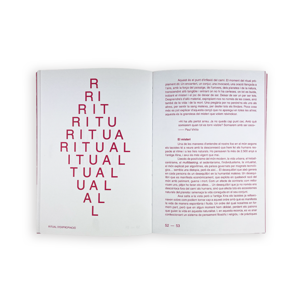 Libro Ritual d'expropiació