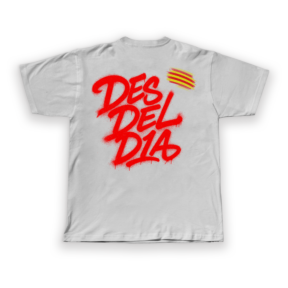 Camiseta DES DEL D1A Blanca
