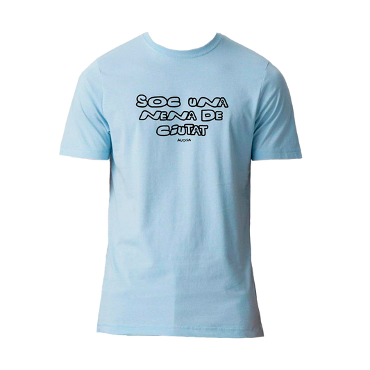 Samarreta Soc una nena de ciutat Blava