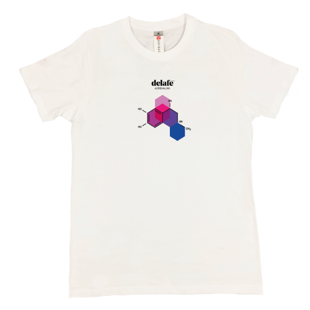 Camiseta Adrenalina blanca