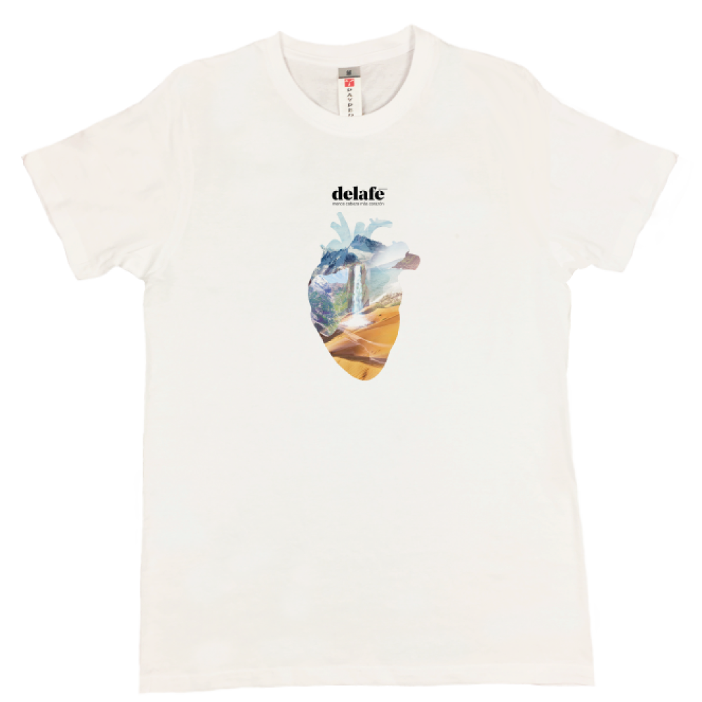 Camiseta Corazón blanca