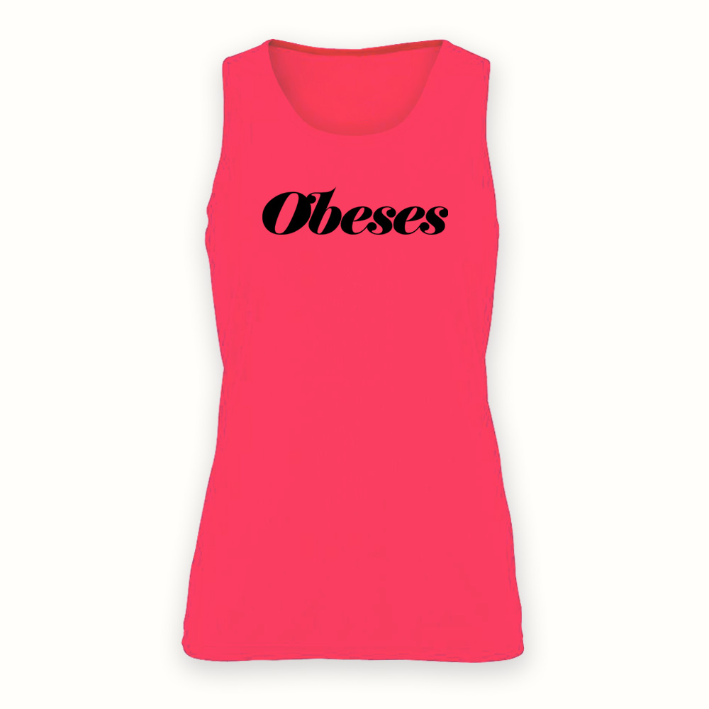 Samarreta tires Obeses rosa fluor