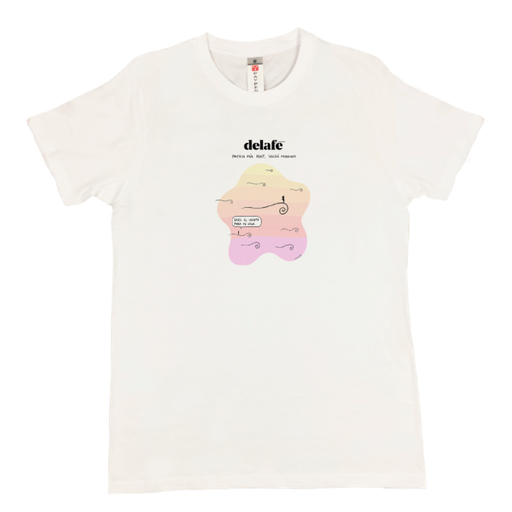 [DLFE0001] Camiseta Feat blanca