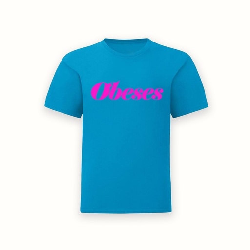 [OBSS0008] Samarreta infantil Obeses blava